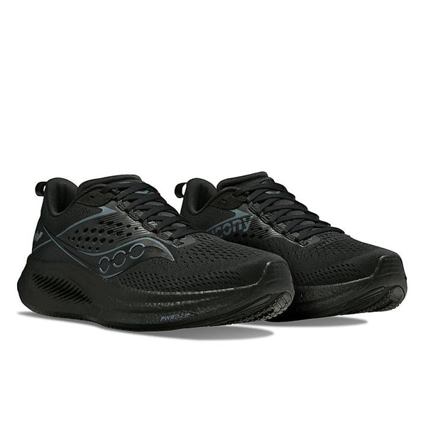 Saucony Men's Ride 17, triple black