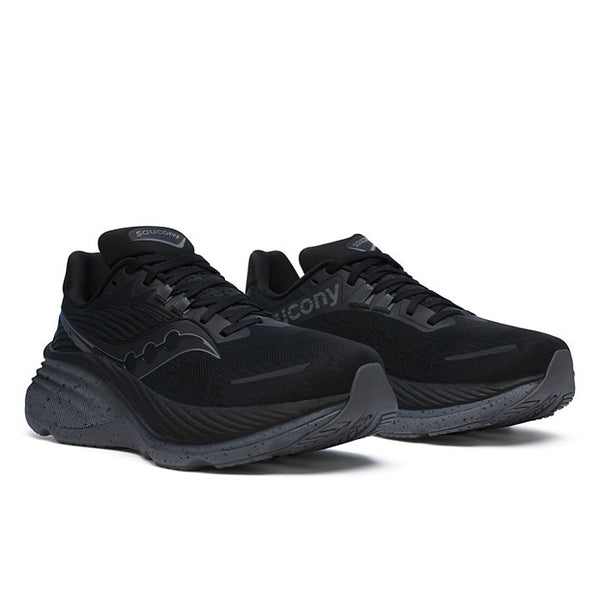 Saucony Men's Hurricane 24, black/grey