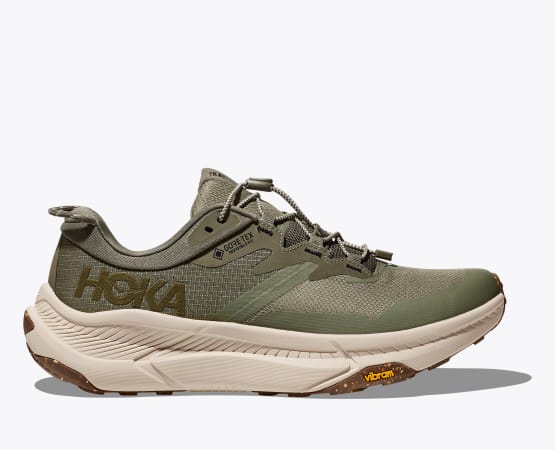 HOKA Men's Transport GTX, Slate/ Oat milk