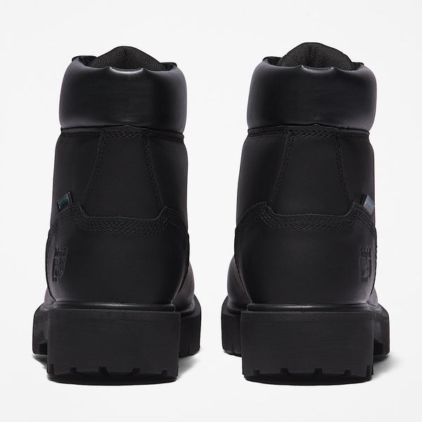 Timberland Men's PRO Direct Attach 6 in Waterproof Insulated Work Boot, Black