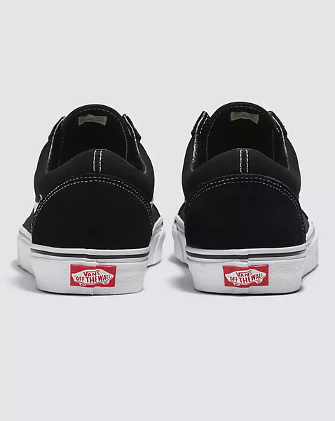 Vans Men's Old Skool canvas shoe, black/ white